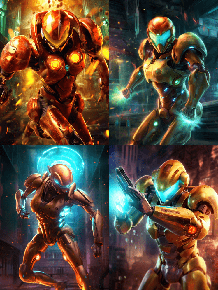 Metroid Samus Aran穿着