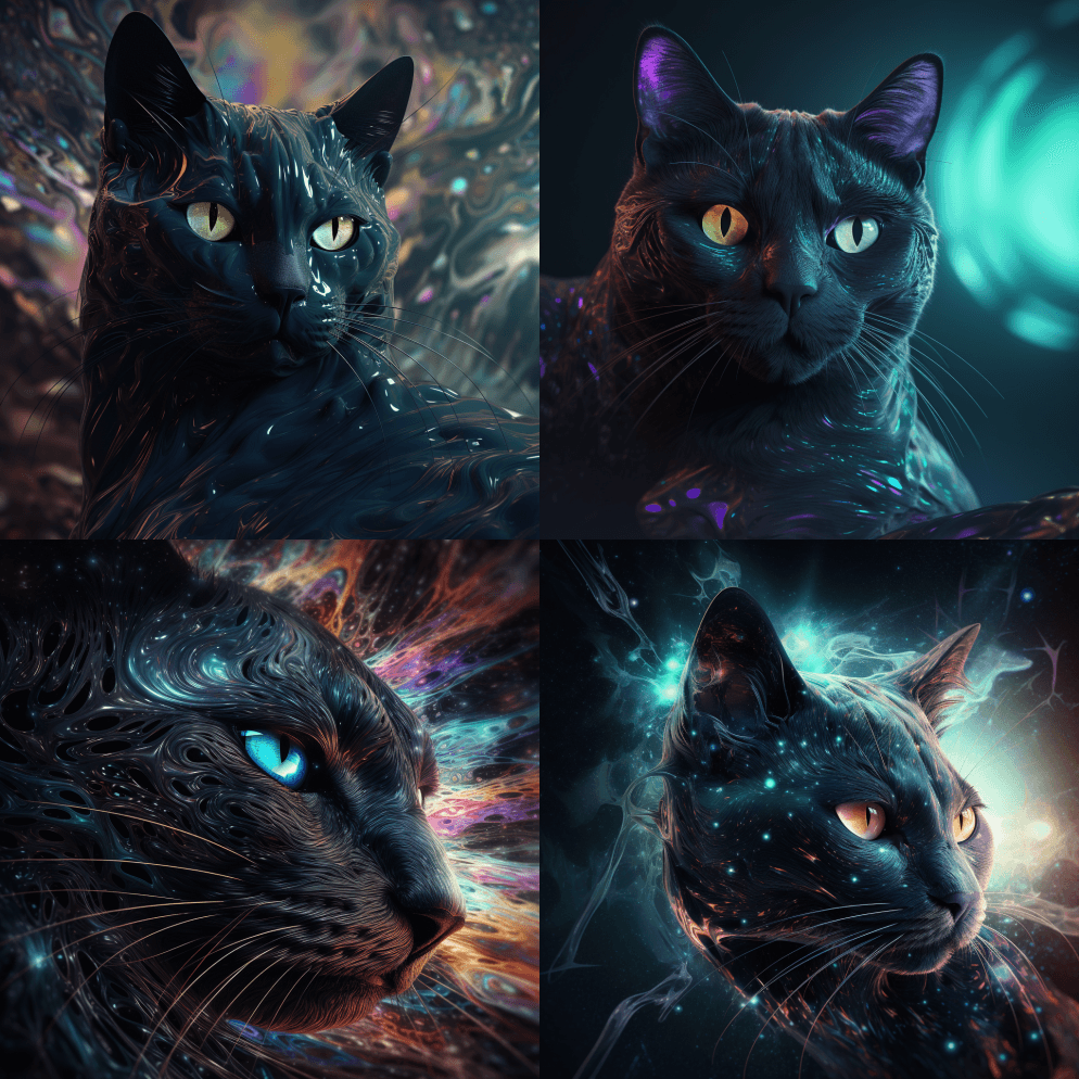 天启的黑猫，彩色的银河系眼睛，银河系，星